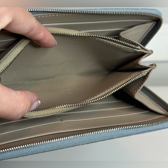 Celine Zippy Wallet With Care Card - Picture 9 of 16